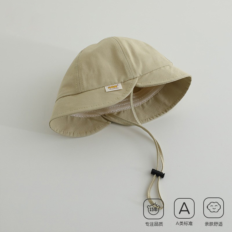 Sombreros para bebés primavera y otoño nuevo algodón para niños sombreros solares sombreros pescadores sombreros para bebés sombreros de boca de pato sombreros