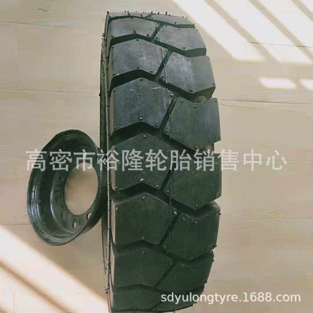 5.00-8充气叉车轮胎23x10/4.50/7.00/8.25-12电动叉车轮胎27*10
