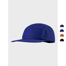 纯色速干打孔五片鸭舌帽男女夏季轻薄透气户外遮阳棒球帽平檐帽子