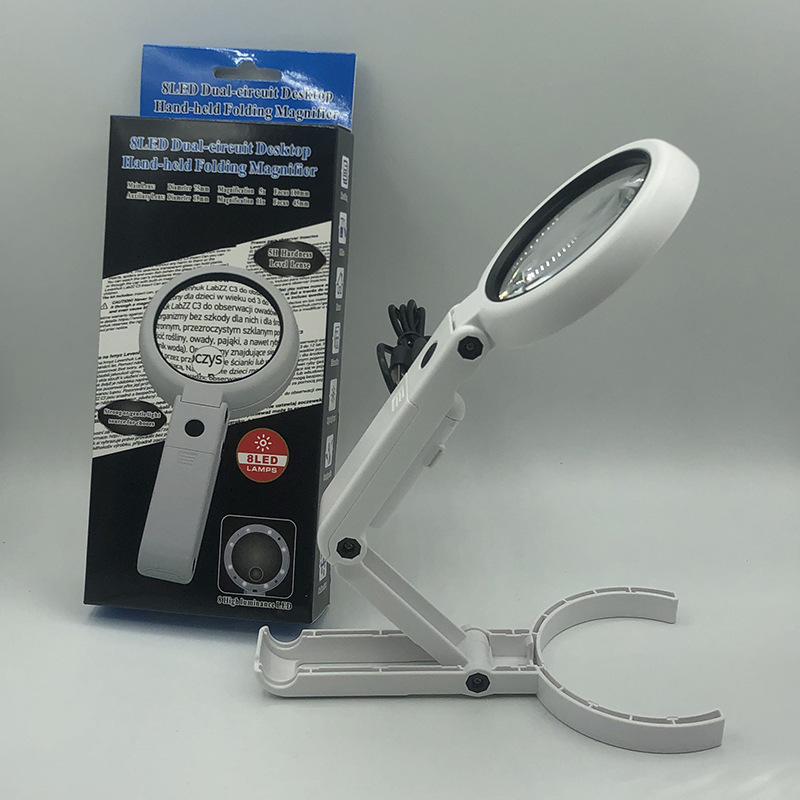 Folding handheld table electronic reading for elderly