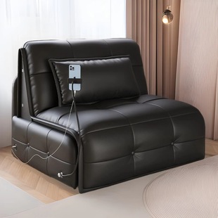 Sofa Can Be Used for Sitting and Reclining, Suitable for Simple Bedrooms and Living Rooms, Available in Various Sizes for Single or Double Use, Smart Electric Sofa Bed with Intelligent Control
