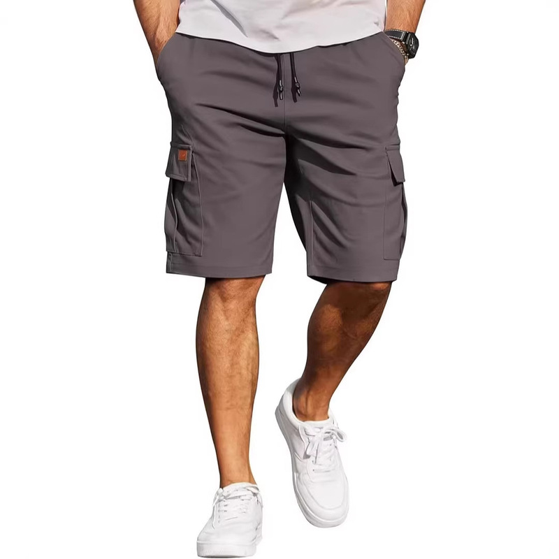 Amazon's New Harajuku Multi-Pocket Cargo Pants, Simple and Versatile Japanese-Style Trendy Plus-Size Jogger Shorts on Aliexpress