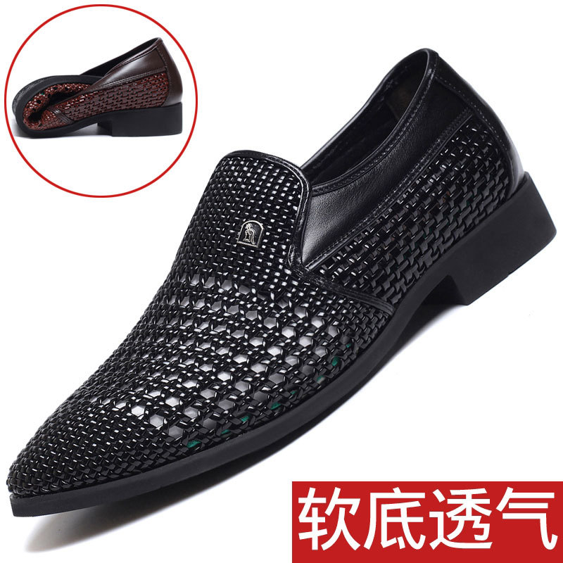 Summer new business casual sandals male...