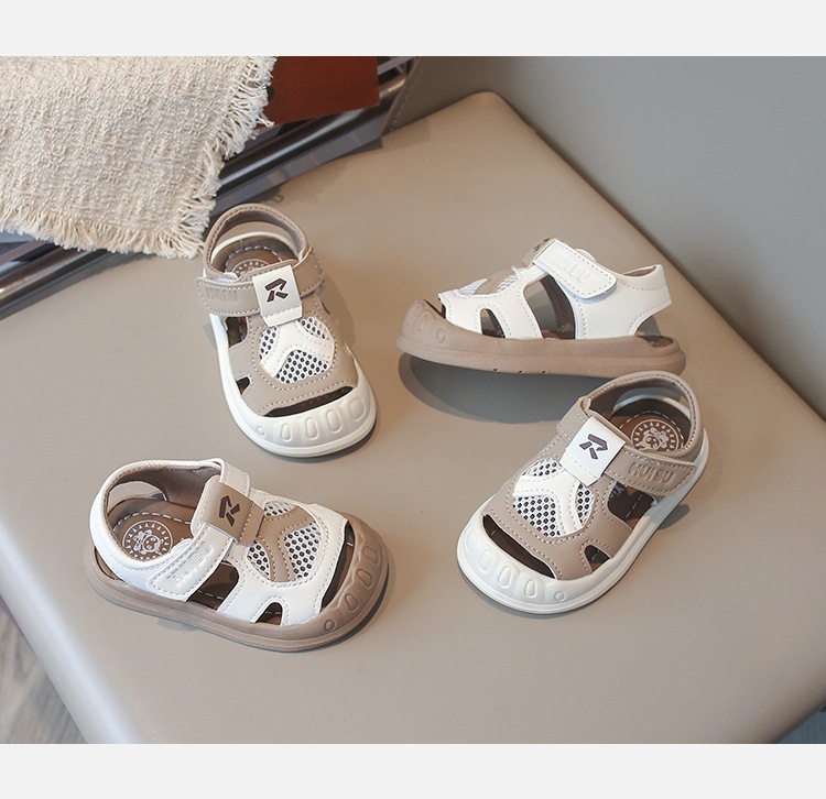 Breathable Baby Walking Shoes With Toe Protection And Flexible Sole_voghion.com