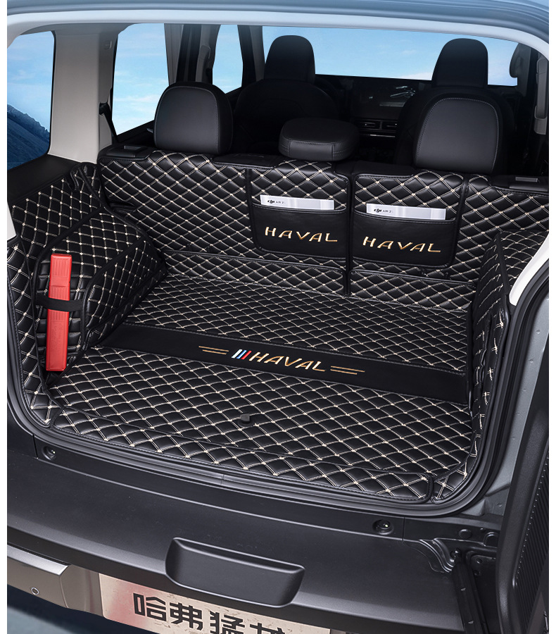 Suitable for 25 Models of Haval Raptor Trunk Mats, Fully Enclosed Raptor Interior Modification Special Car Trunk Mats