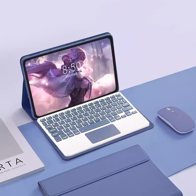 Suitable for Xiaomi Tablet 5/6/7Pro Bluetooth Keyboard Leather Case Redmipad2Pro12.1 Shell with Magic Touch Cross-Border