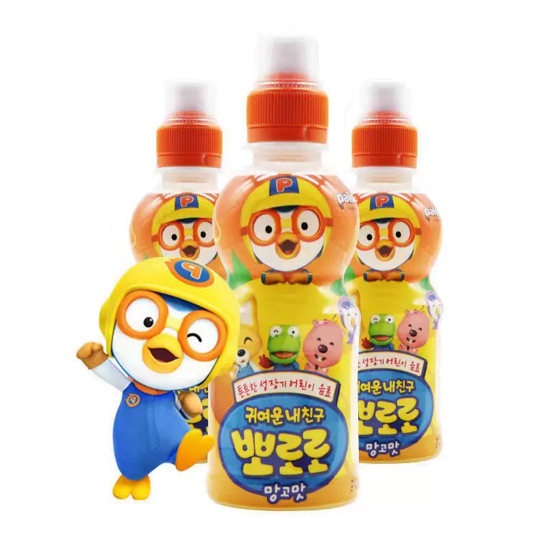 Apple, import strawberry, Korean style, 235 ml