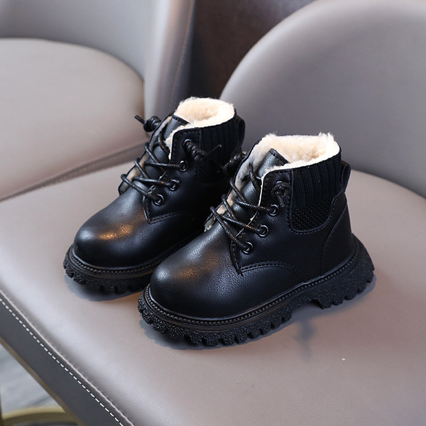 2026 Children's Martin boots with cotton and thickening