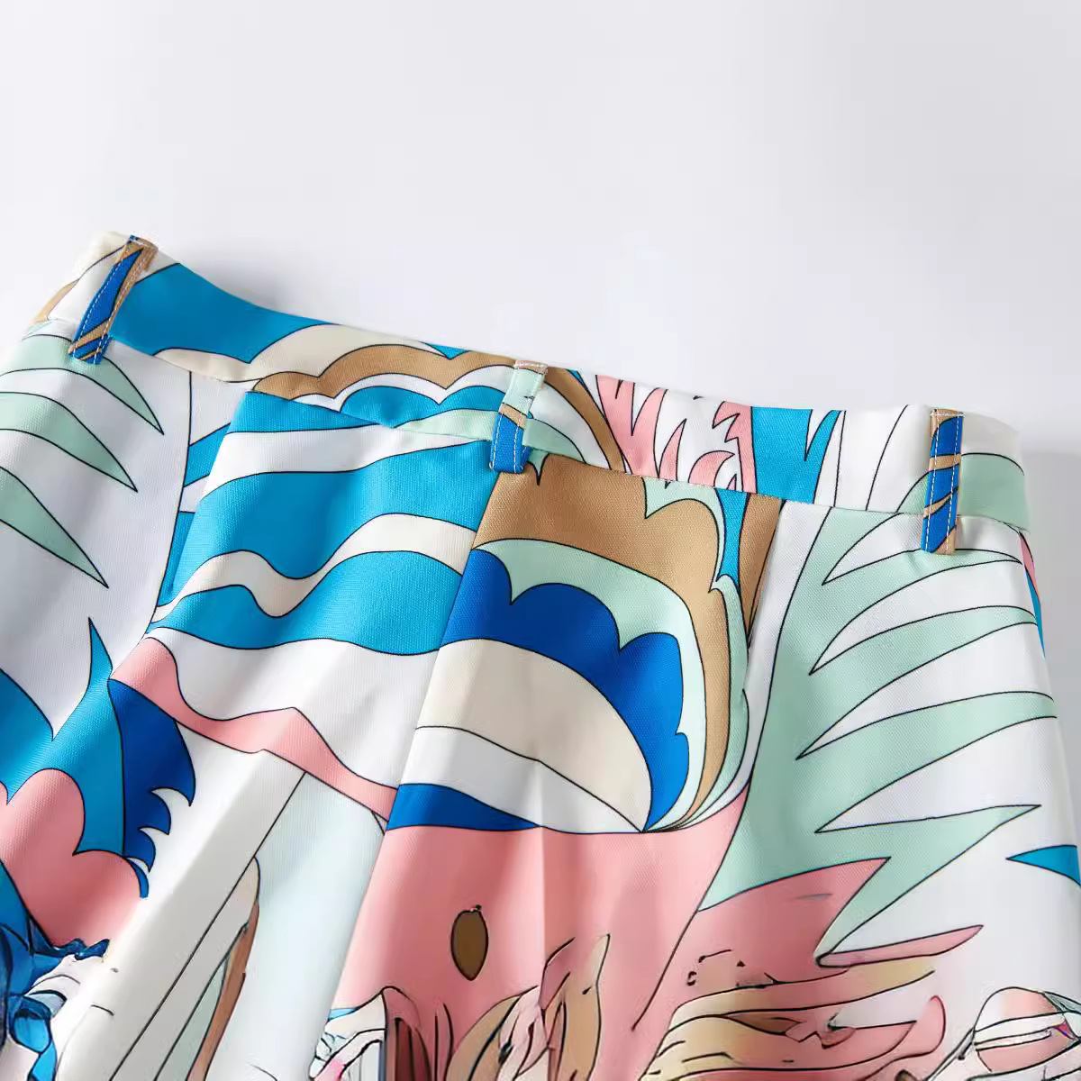 Traje de Saco para Mujer de Algodón y Elastano Estampado de Manga Larga