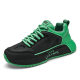 Cross-border plus size sneaker Europe Station Tide Brand Leather Dad Shoes Spring Student Men's Shoes Black Running Shoes Wholesale