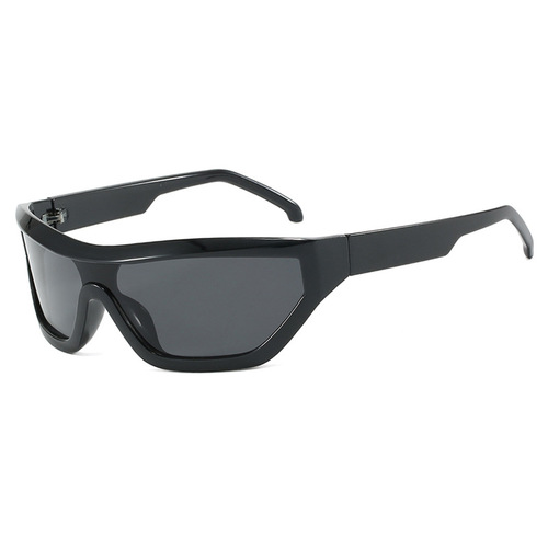Boho Y2K Sunglasses Hip-Hop Fashionista Sunglasses Dance Party Sunglasses Unique Outdoor Streetwear Sunglasses Narrow Frame
