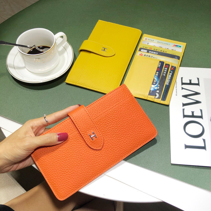 Genuine leather clutch bag for women, long style, made of top-grade cowhide, comes with gift box, detachable coin purse, multiple card slots wallet Genuine leather clutch bag for women, long style, made of top-grade cowhide, comes with gift box, detachable coin purse, multiple card slots wallet