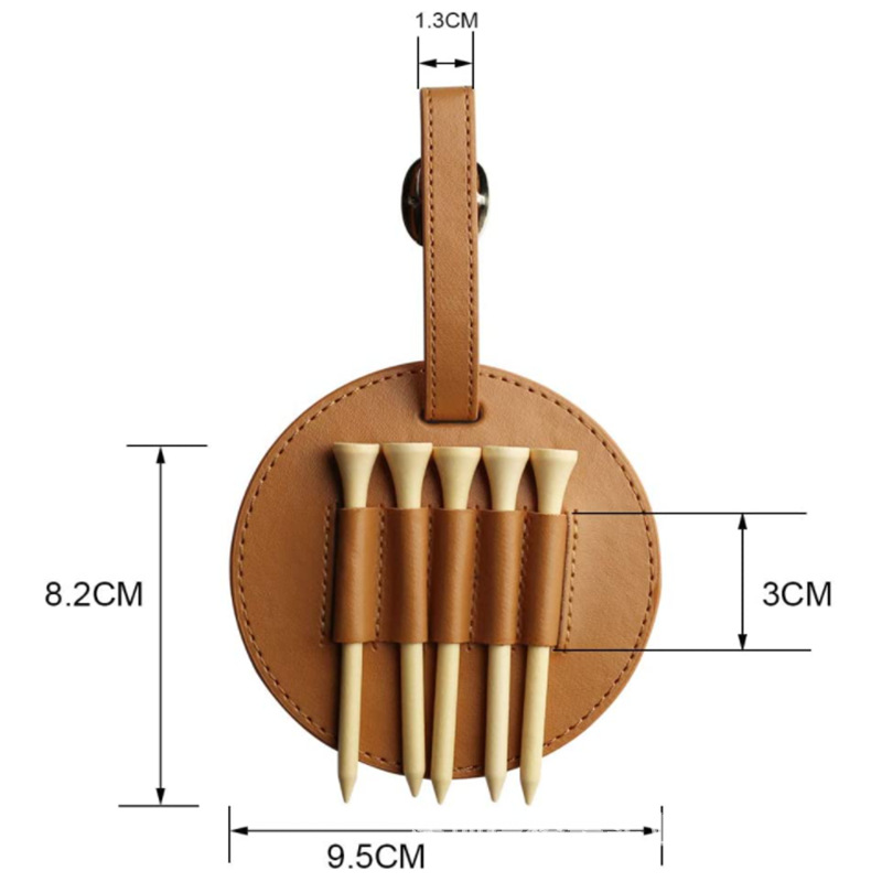 Golf Tee Holder Black