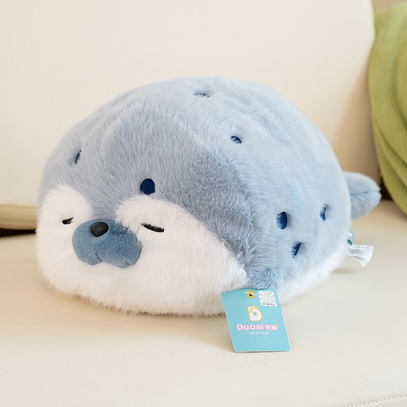 うつ伏せアザラシぬいぐるみ子供のおもちゃかわいい枕ソファクッション誕生日ギフトメーカー直販卸売|undefined