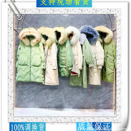 杭州女装品牌 相约四季白鸭绒羽绒服冬装上新 实体店快手直播货源