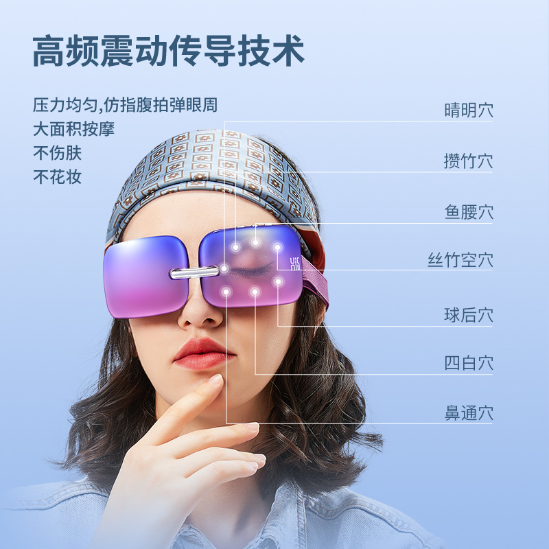 やあ福の新しいアイプロテクターe10は目のツボをマッサージします。|undefined