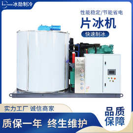冰勋制冰机 工业片冰机2-50吨果蔬渔业保鲜工业化工降温片冰机