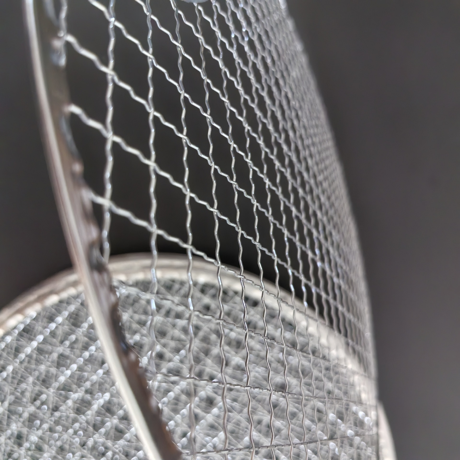 Disposable Round Edge-Wrapped Barbecue Grill Net, No-Clean Grill Net for Outdoor Camping, Thickened and Reinforced Round Barbecue Net