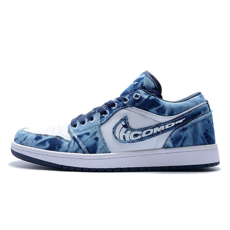 Nike oficial AJ barbado zapatos de hombre zapatos de patina baja para hombres samurai negro zapatos de pareja deportivos casuales puros image 4