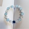 Brand bracelet natural stone, agate jewelry, Korean style, cat's eye, wholesale