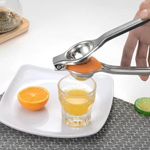 Manual Lemon Juicer Stainless Steel Manual Squeeze Juicer Squeezer Multifunctional Juicer Kitchen Home Use Juicer