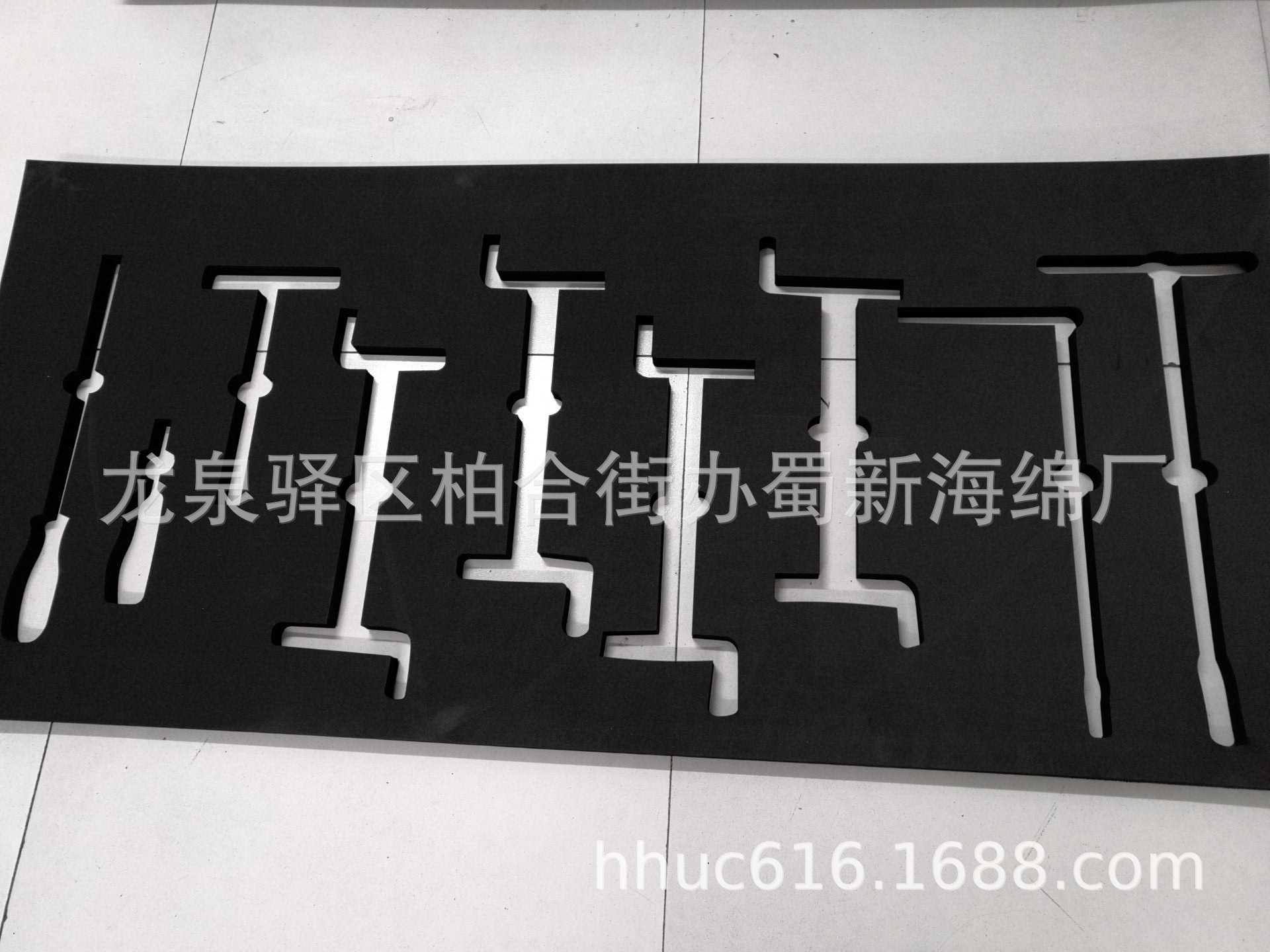 工具架内托雕刻成型eva海绵垫 零件内托减震eva泡沫 工具形状泡棉