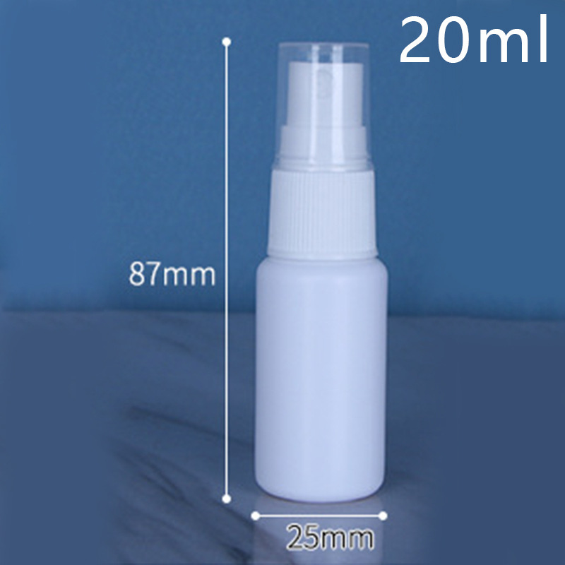 現品10-100ml白色スプレーボトル側噴式白色プラスチック細霧スプレーボトル携帯用日用分注ボトル|undefined