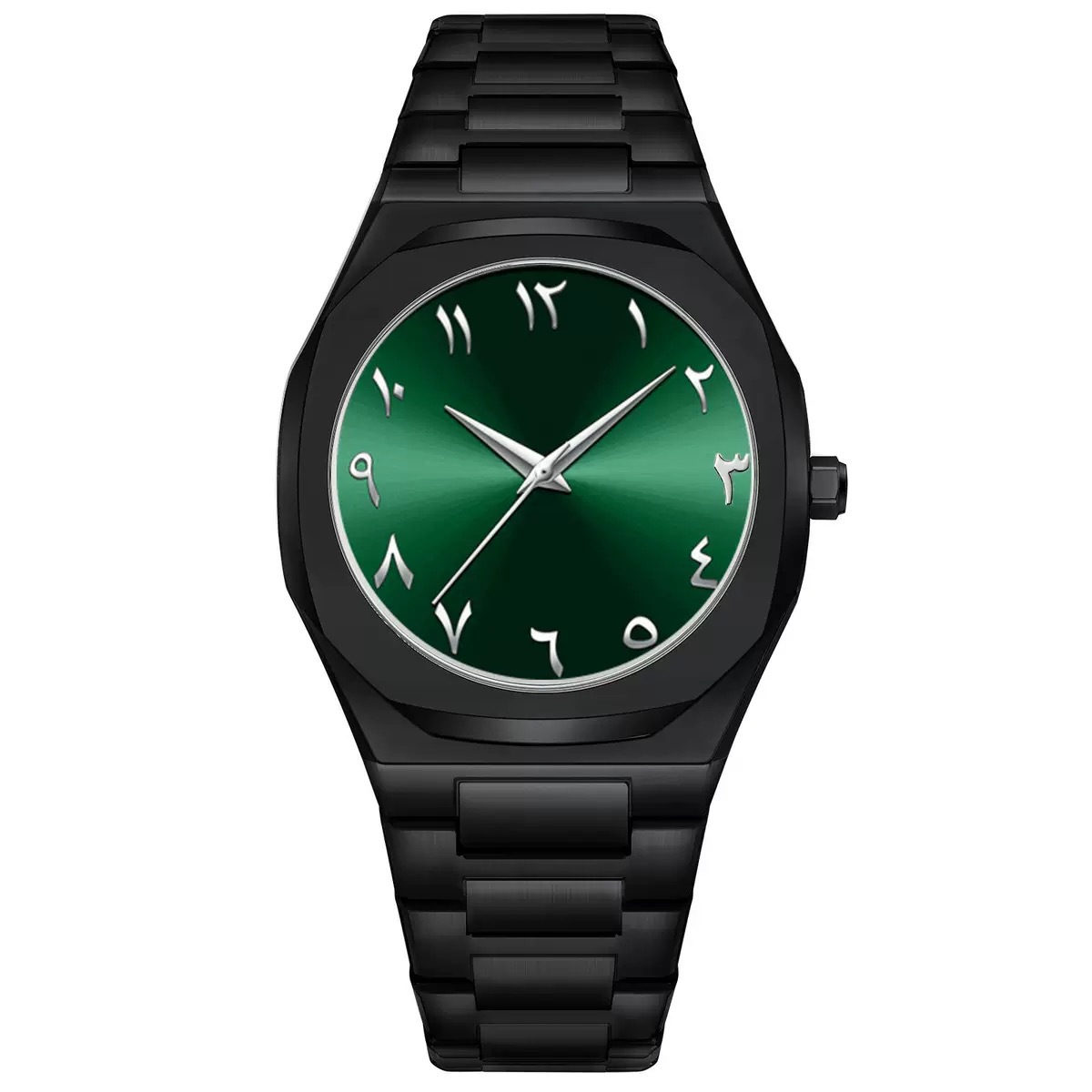 Black green matte shell (alloy)