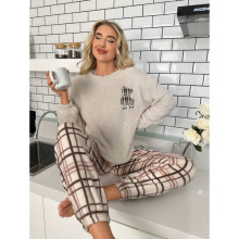 K 24340 Coral Fleece Cartoon Loungewear ɺ���޿�ͨ�Ҿӷ�