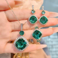 П pendant из сапфира королевский, серьги, кольцо, набор