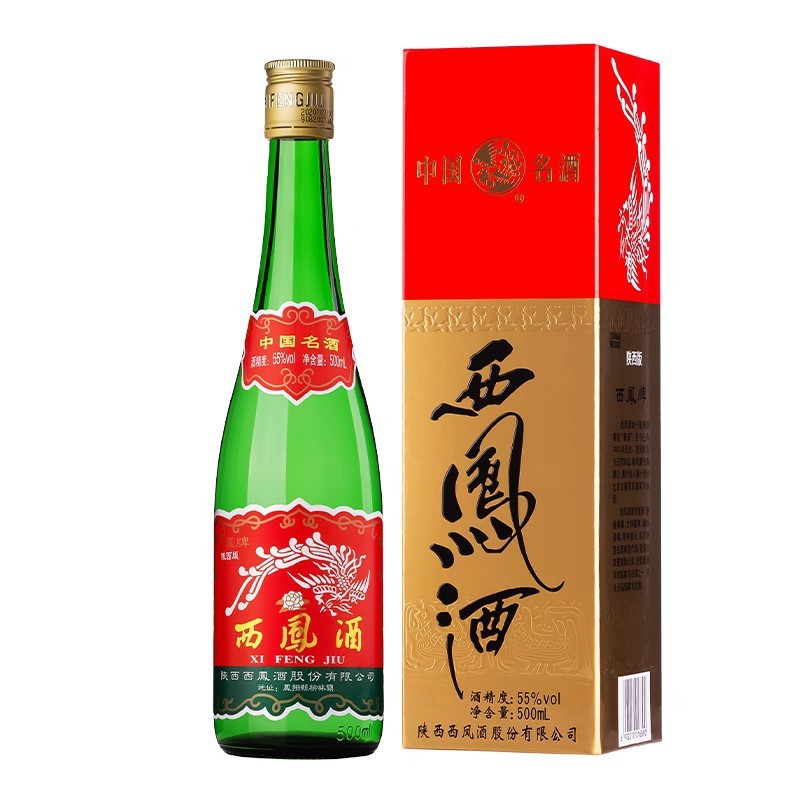 西凤酒绿瓶高脖凤香型|undefined