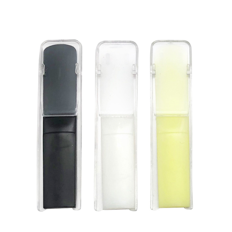 Saxofón silbato de resina clarinete Tubo negro silbato de plástico mediano Saxo Sassa silbato de resina Tubo negro