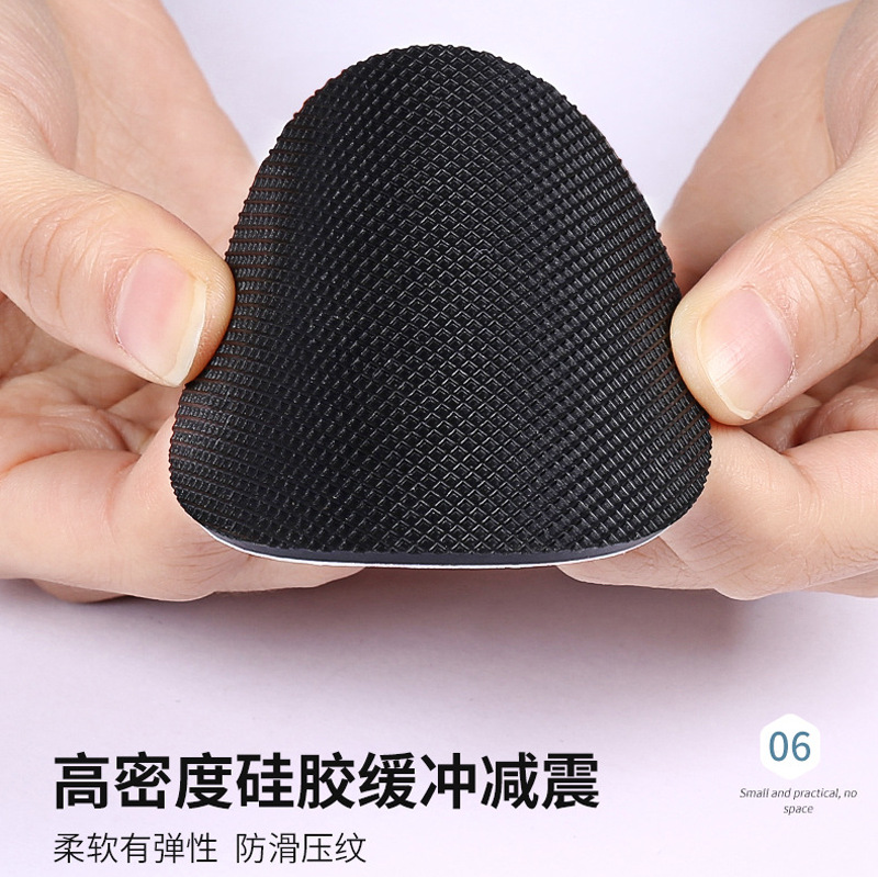 Fabricante rejilla negra almohadilla de silicona Junta de goma antideslizante Junta de silicona autoadhesiva Junta de silicona que reduce el sonido y la absorción de impactos