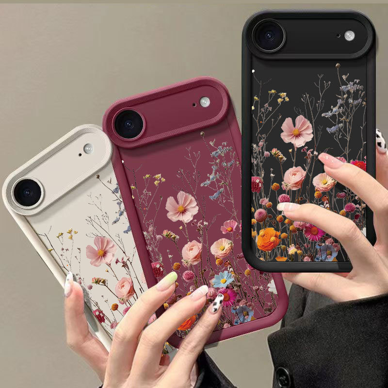 Colorful Floral Phone Case For Iphone And Samsung Galaxy Models_voghion.com