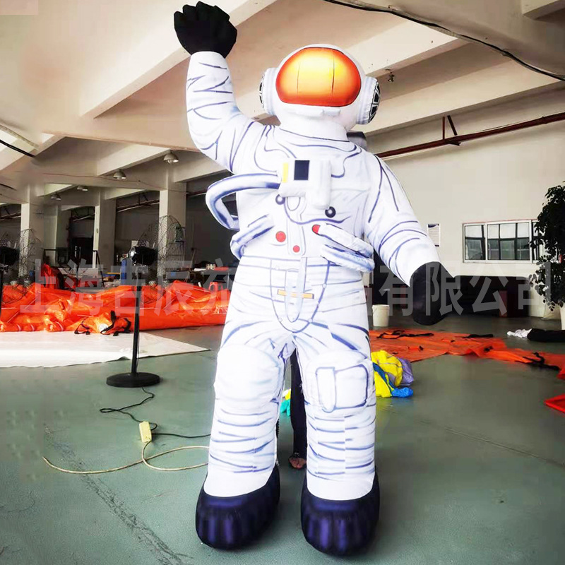 新款精美卡通太空人充气气模 精美户外活动装饰模型充气宇航员