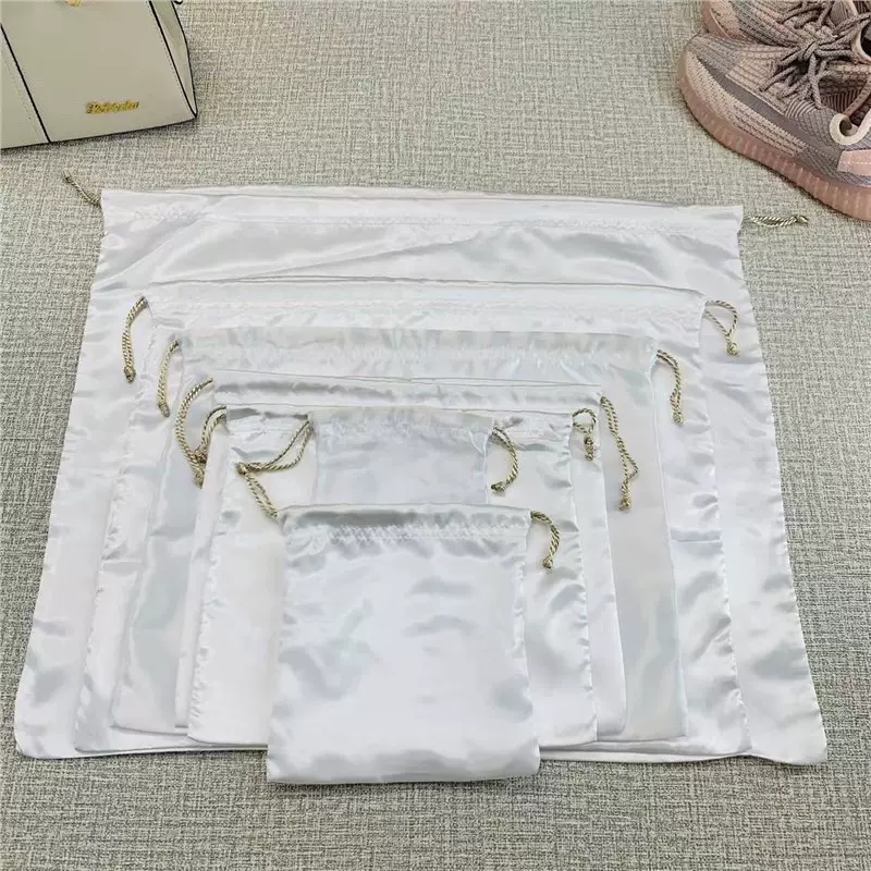 丝质新款柔软手感顺滑束口袋家居收纳袋抽绳袋包包衣物鞋子防尘袋