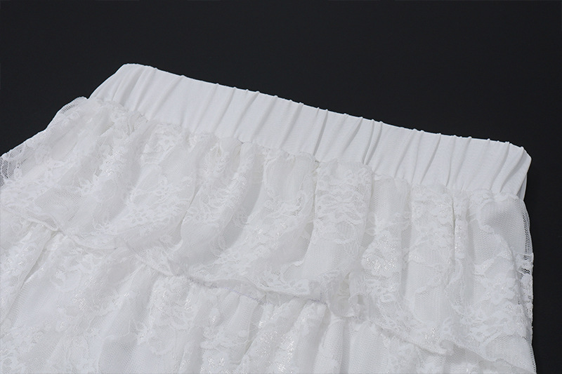 Title 19, Sexy Lace Tied Long Sleeves Top Fashion Skirt S...