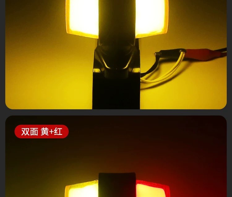 European truck double-sided guide light, 24V signal light, contour light, LED red-yellow light, height indicator light, bidirectional light