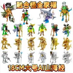 海外大型山と海の古典モンスター 18 センチメートルモデル組み立てられたタイヤ象手作りオフィスデスクトップ装飾品卸売