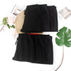 Summer thin trousers for mother, for middle age, high waist