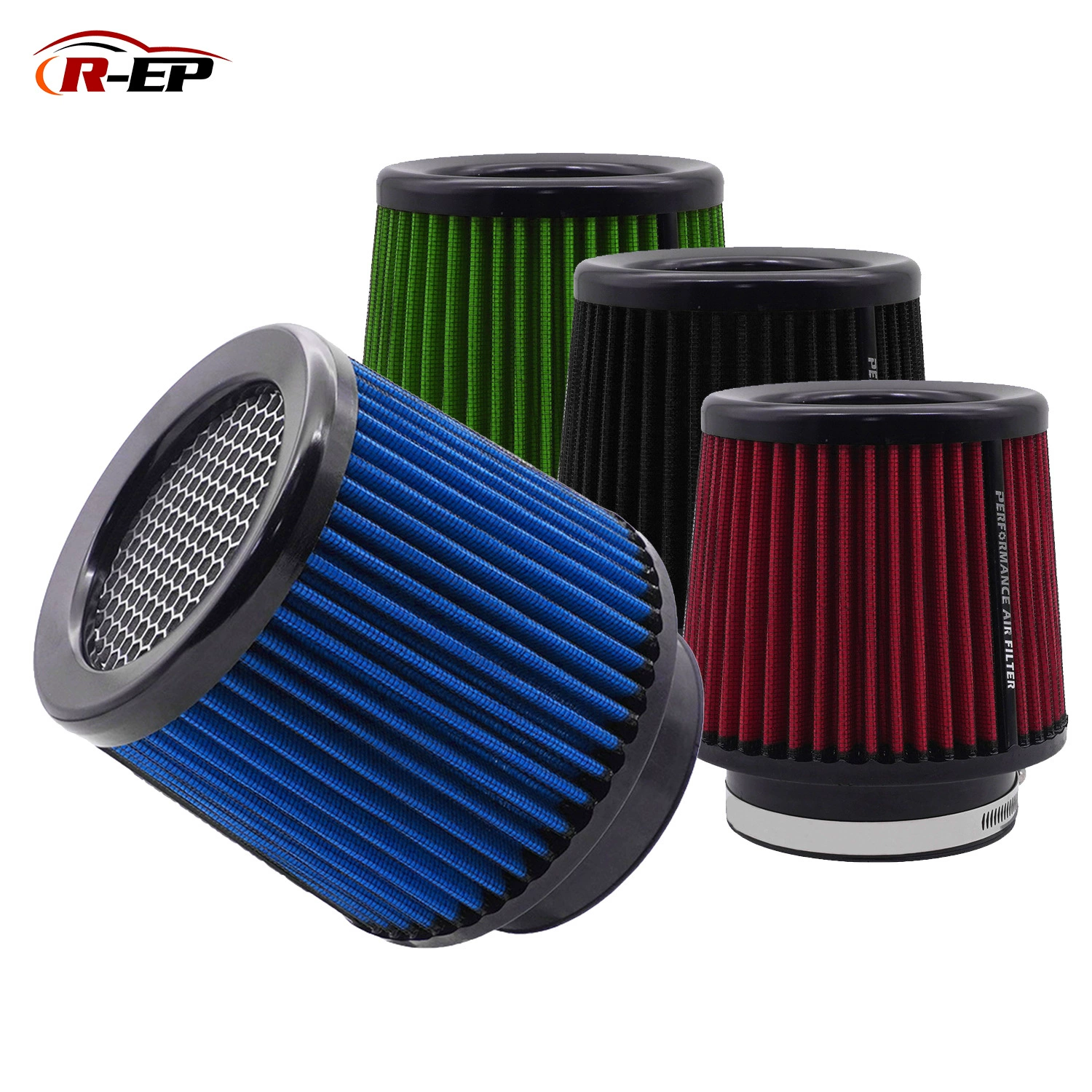Автомобильный элемент воздушного фильтра фильтр 3 дюйма 76 мм Грибовидная головка модификация впуска двигателя с грибовидной головкой