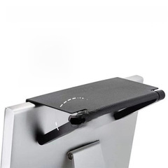 路由器收納架免打孔桌面電腦顯示器置物架塑料電視機頂盒屏幕支架