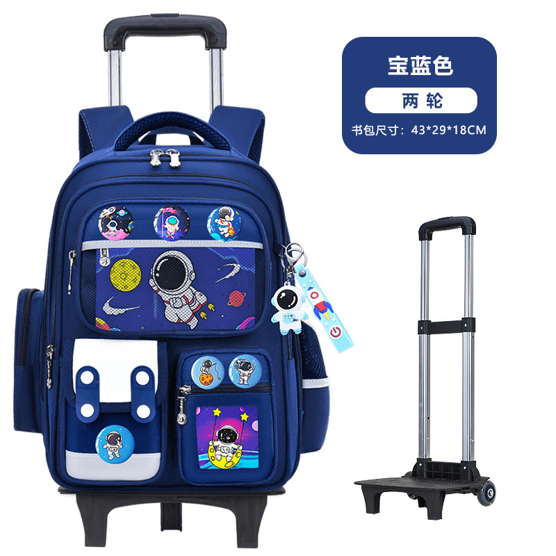 2026 nueva mochila escolar de tirón para estudiantes de primaria 23456 grados mochila de hombro