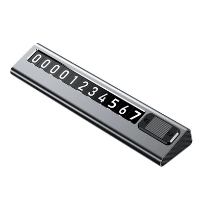 Temporary Parking Number Plate | Nömrəli dayanma kartı