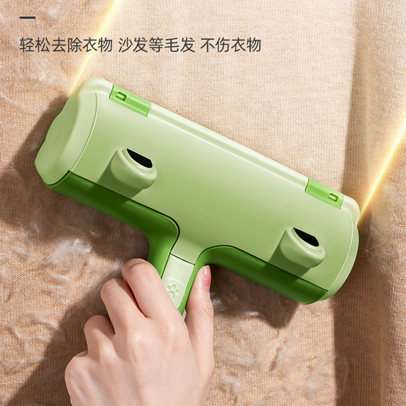ロールブラシ毛掻き毛除去器毛ペット犬吸着猫毛清掃器神器着毛神器|undefined