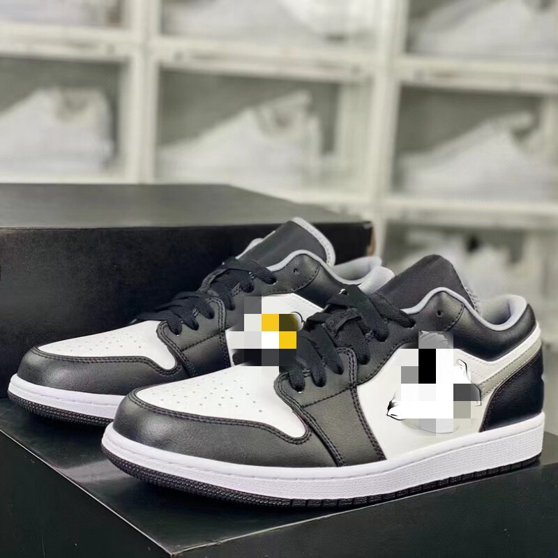 莆田 AJ1 ロートップフルヘッドレイヤーピュアオリジナル 2024 新色黒緑竹林パンダネイビーブルー男性と女性のスポーツシューズ|undefined