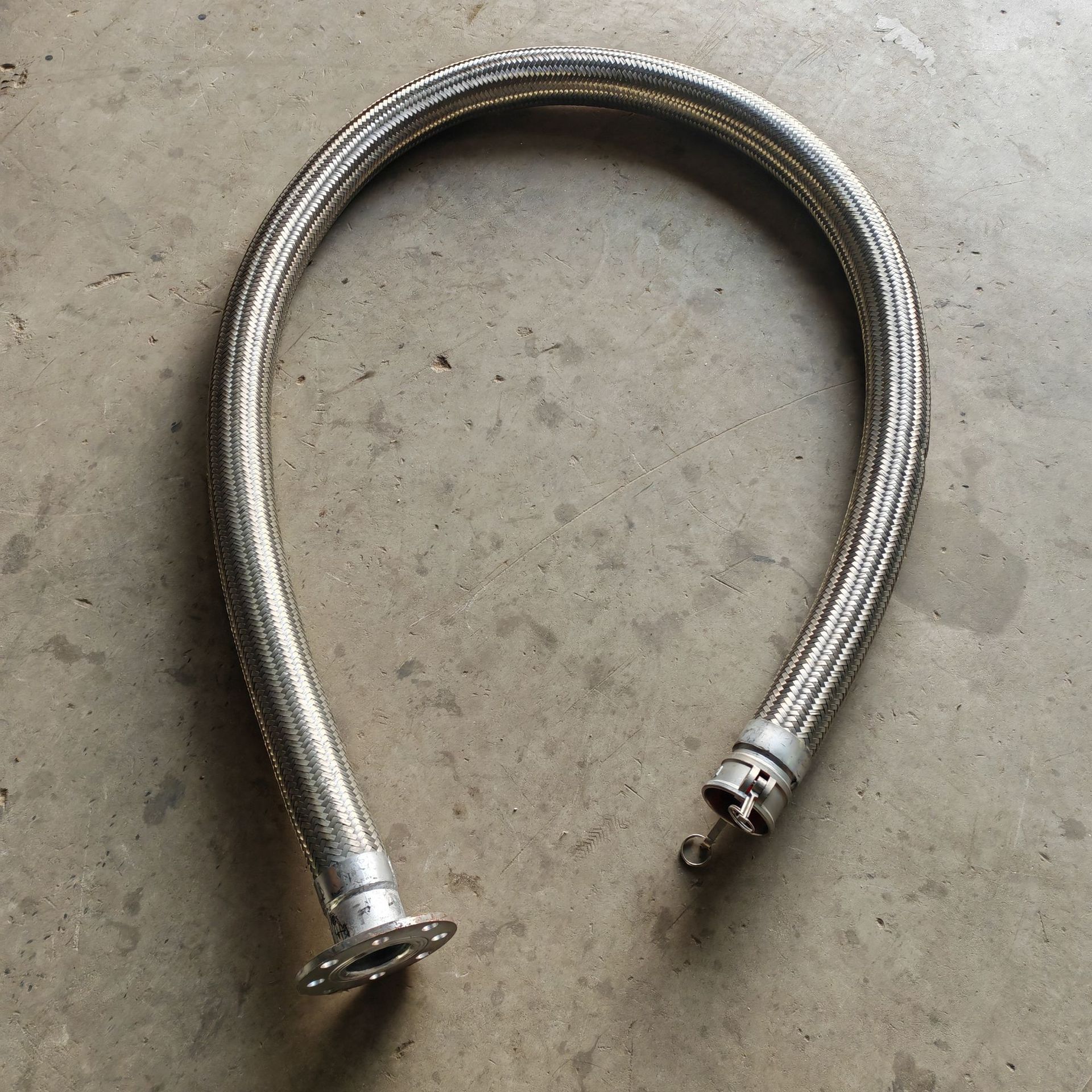 散装水泥车空压机软管软连接3m法兰快接