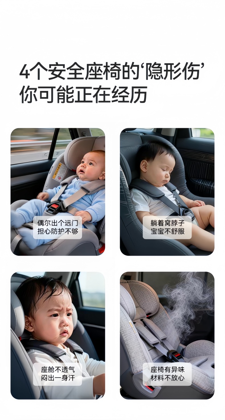 Gb Goodbaby Safety Cabin No. 1 S Baby 8 Series High-Speed Kidsren's 360 Rotation Car Safety Seat 0-7 Years Old