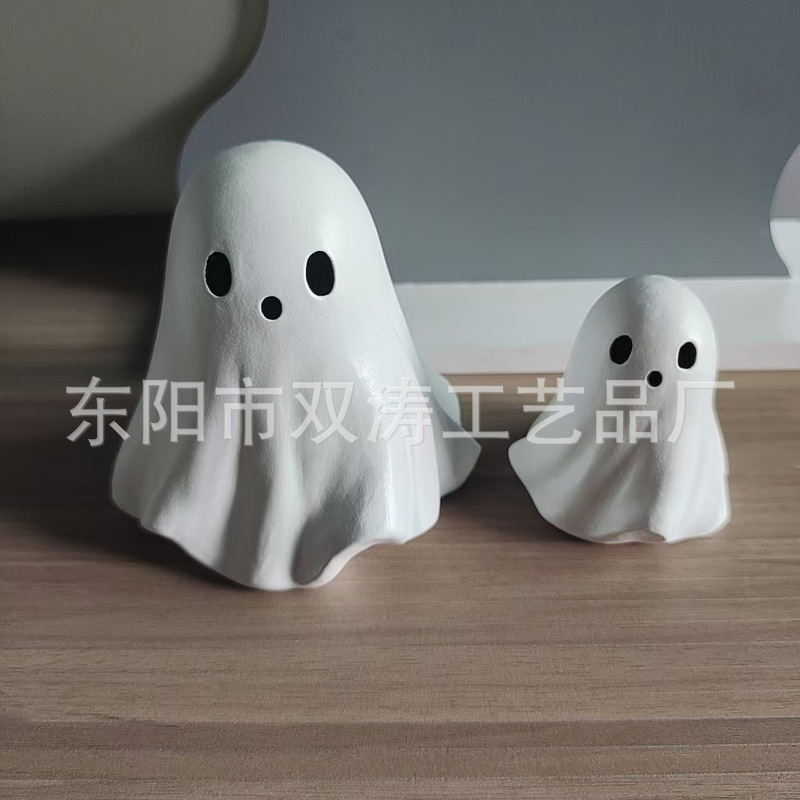 国境を越えた新しいハロウィン中指かわいいゴーストハロウィン愛ゴーストオーナメント|undefined