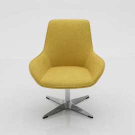 商务接待洽谈可升降旋转办公会议接待汽车4S店会客椅